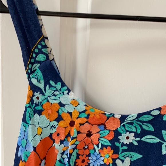 Anthropologie Maeve Ruffle Floral Shift Dress - Picture 3 of 4